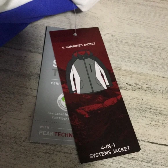 Swiss Tech boys NWT full zip hoodie jacket size XXL (18)